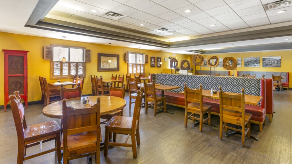 Wild Avocado Restaurant Interior at Best Western Plus Rio Grande Inn